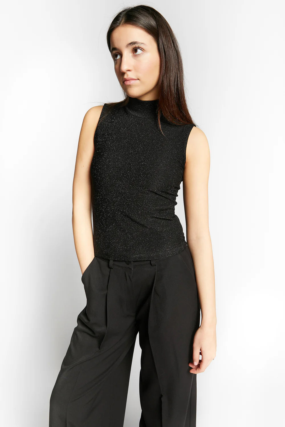 Wanna lurex top - Black