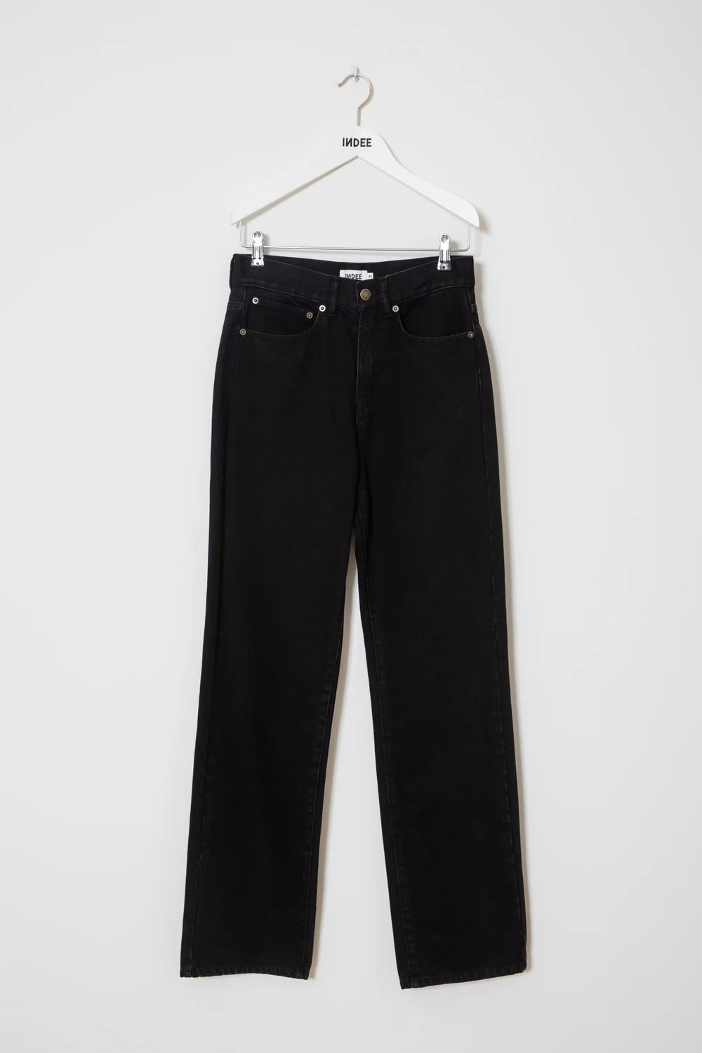 Waves denim straight leg pants - Black