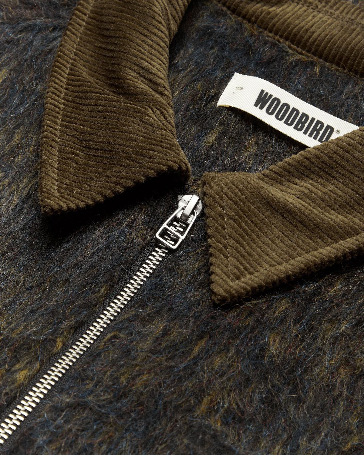 Blade hairy zip jacket