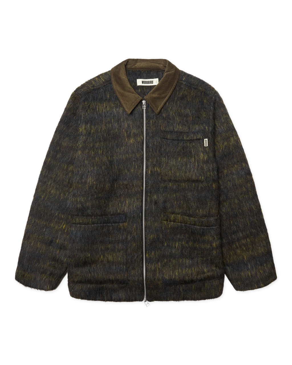 Blade hairy zip jacket