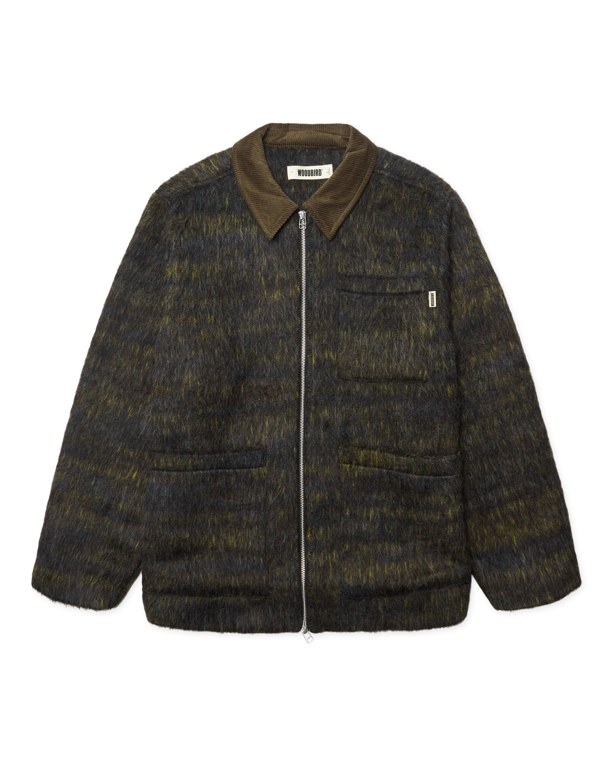 Blade hairy zip jacket