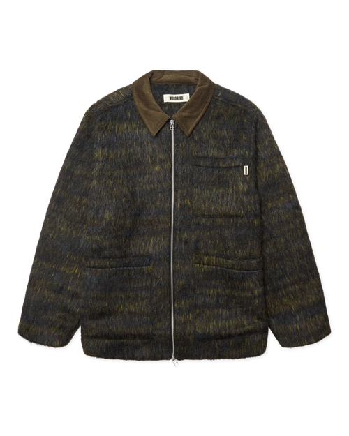 Blade hairy zip jacket