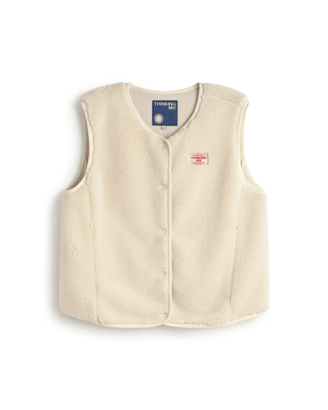 Jay vest - Ivory white