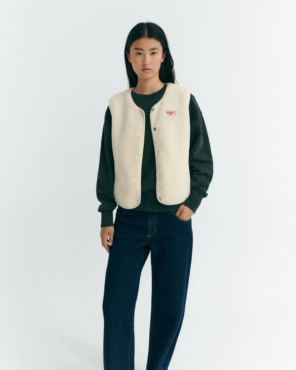 Jay vest - Ivory white