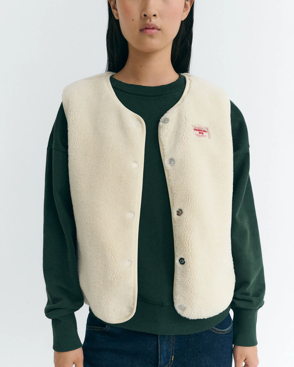 Jay vest - Ivory white