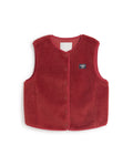 Jay vest - Pale red