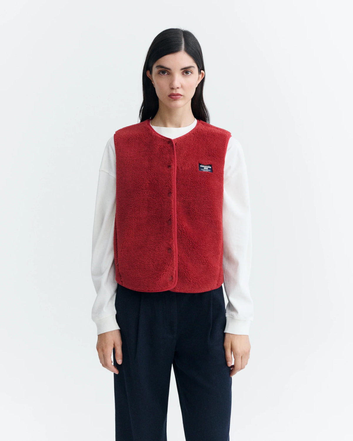 Jay vest - Pale red