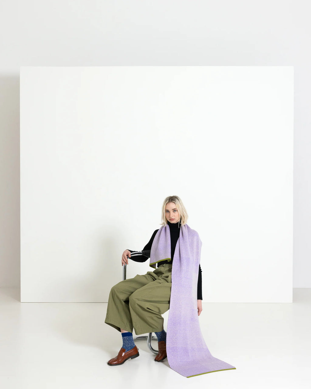 Apostrophe lilac - Maxi scarf