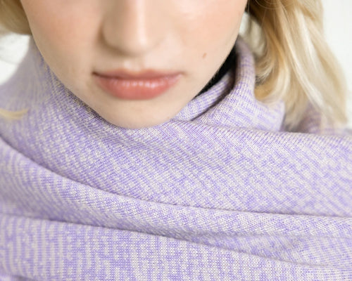 Apostrophe lilac - Maxi scarf