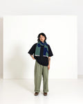 Semicolon teal - Midi scarf