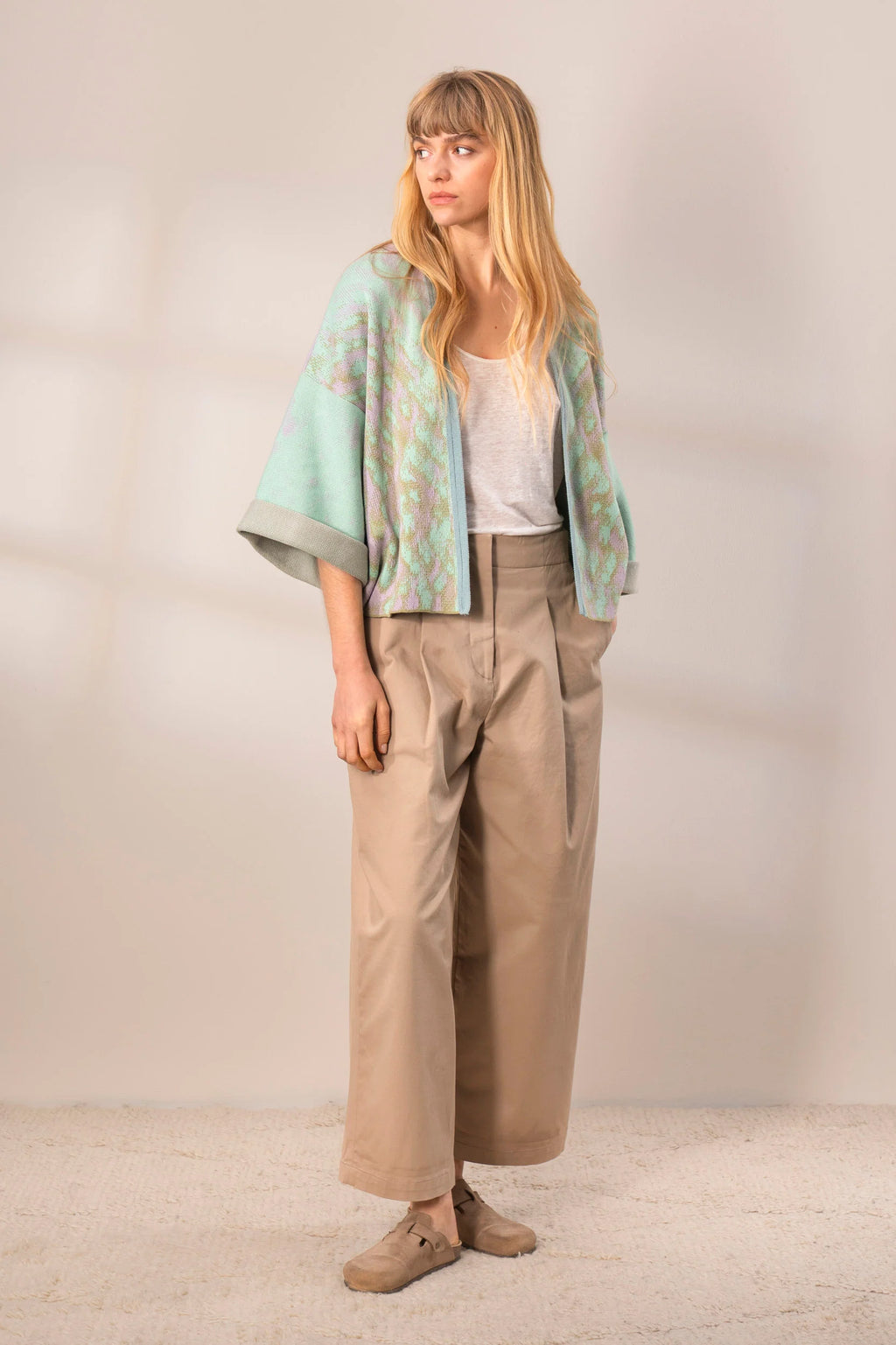 Lyra Kimono Mint One size