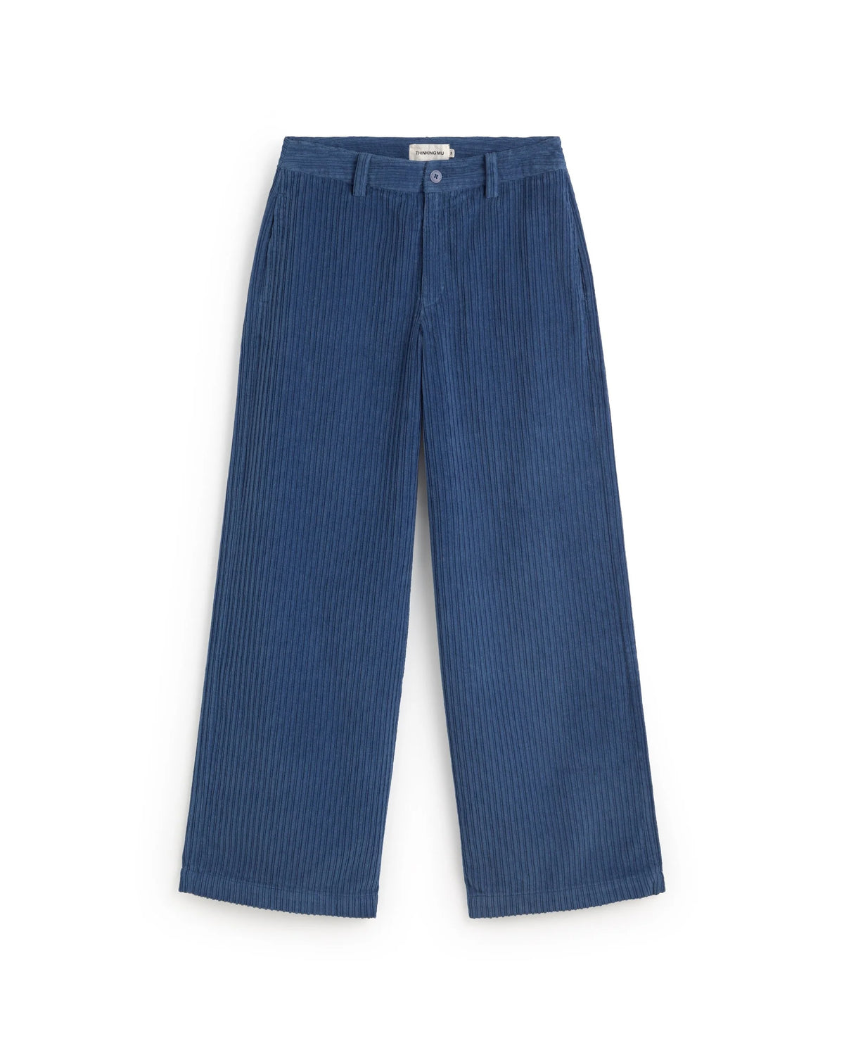 Delft blue corduroy serena pants
