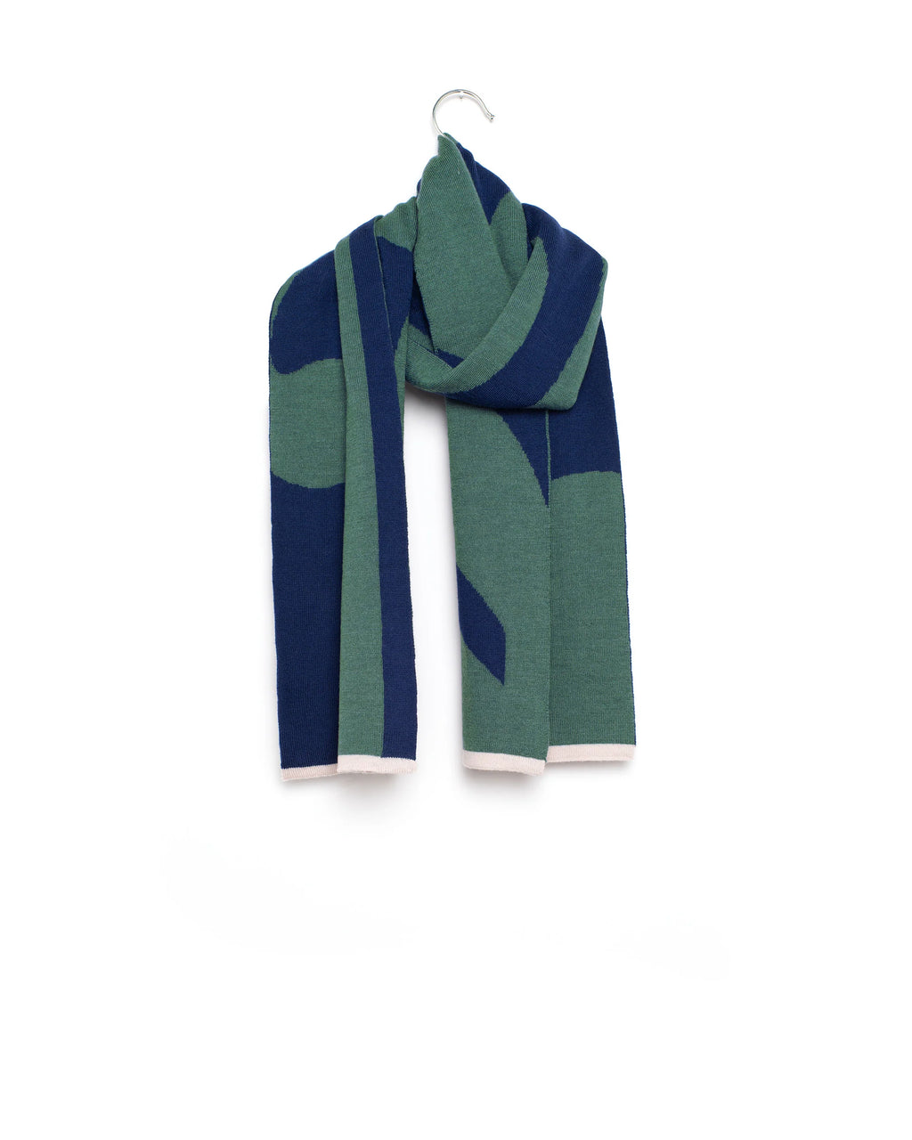 Semicolon teal - Midi scarf