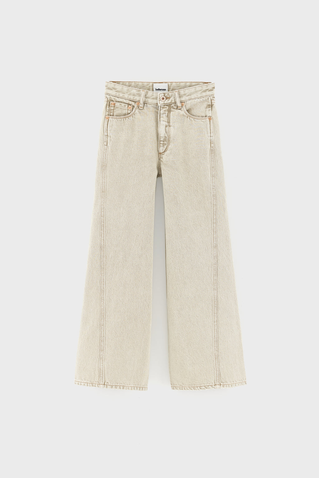 Wanda jeans - Beige snow