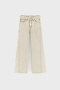 Wanda jeans - Beige snow