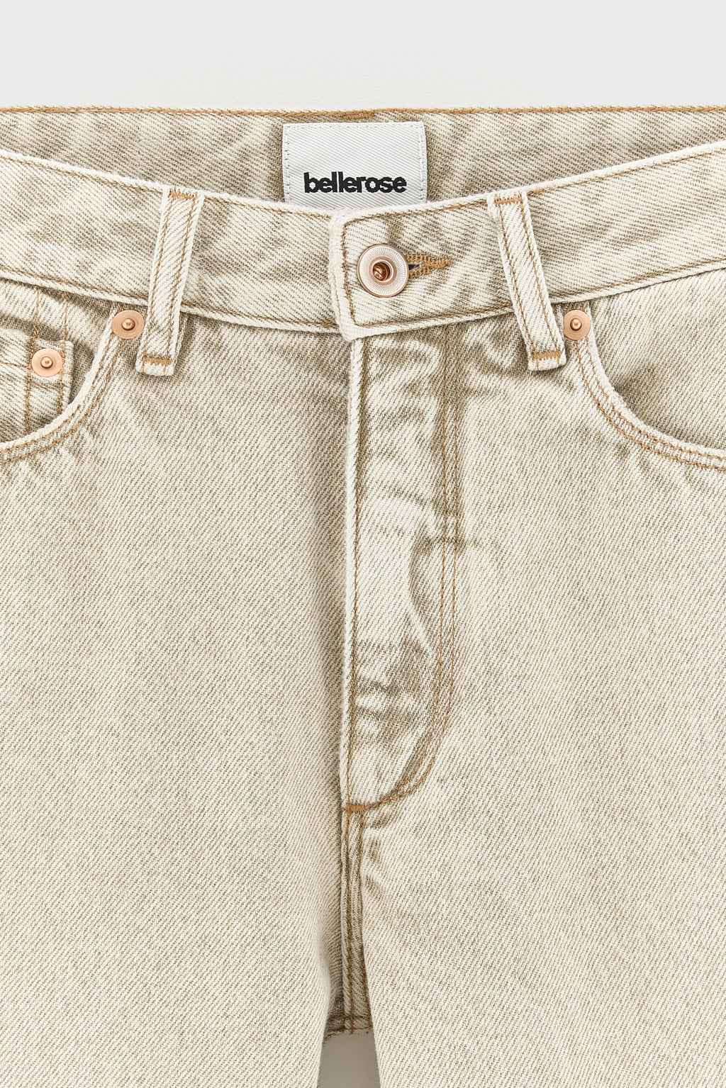 Wanda jeans - Beige snow