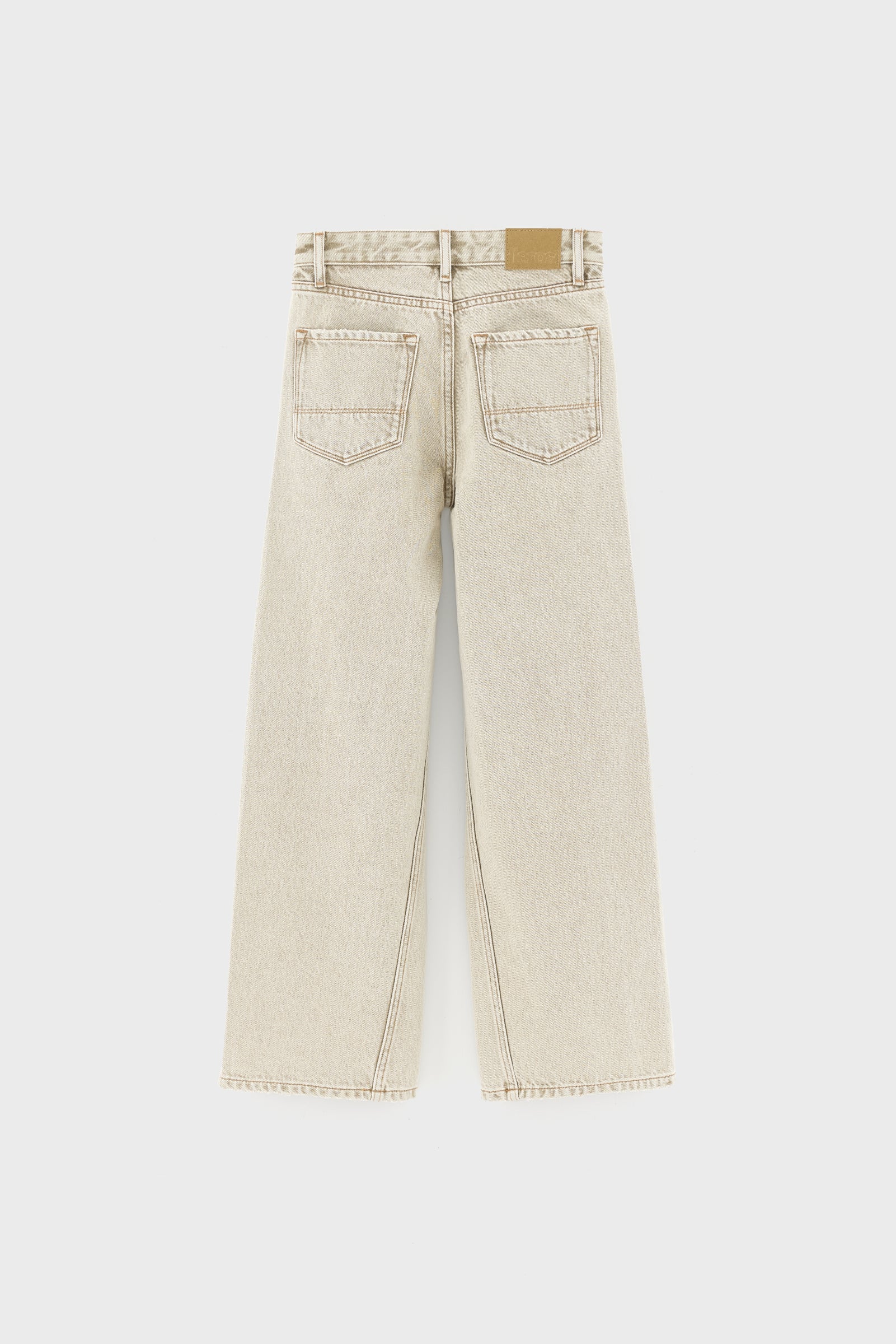 Wanda jeans - Beige snow