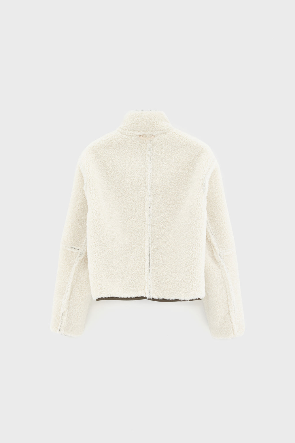 Jackie reversible jacket - Sepia