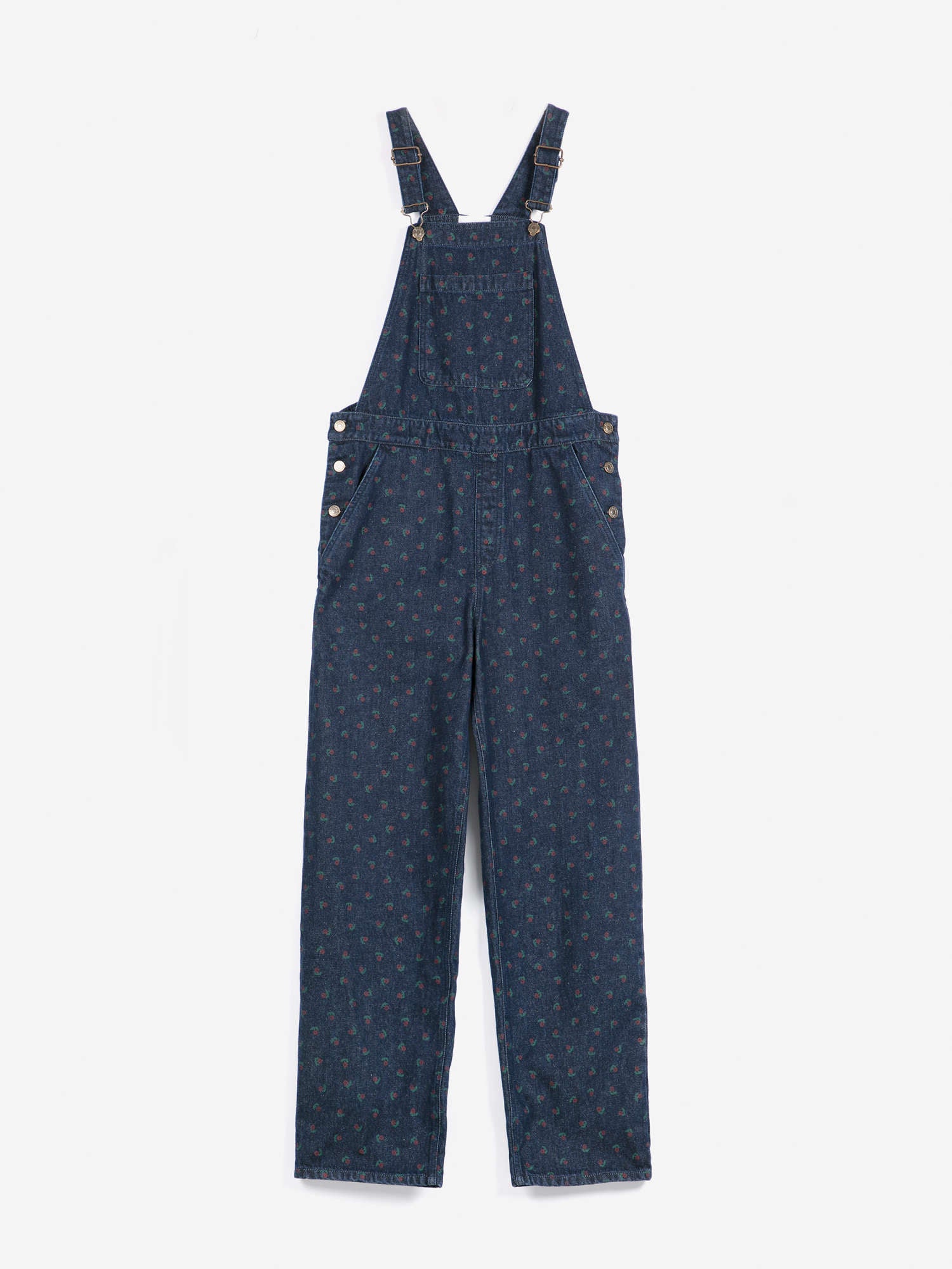 Swamp whirl denim dungaree