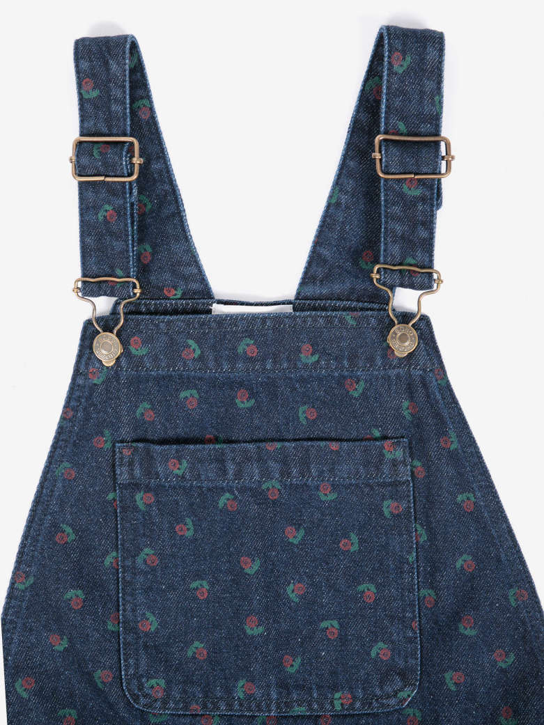 Swamp whirl denim dungaree
