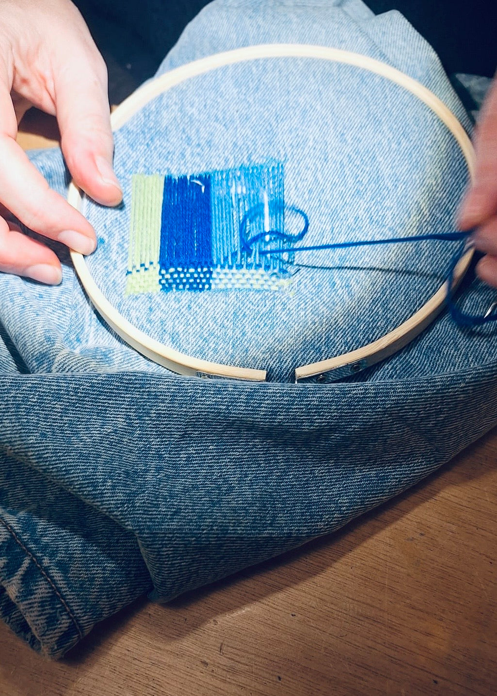 WORKSHOP VISIBLE MENDING