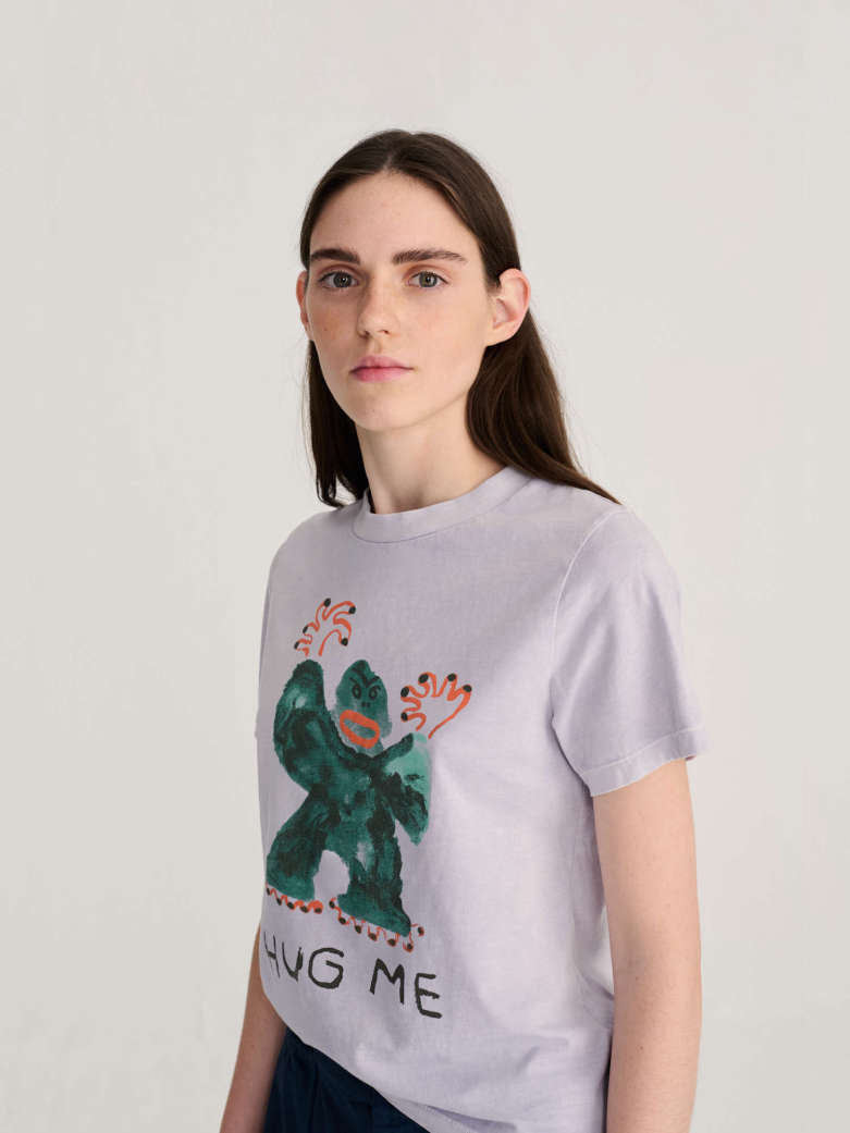 Hug me cropped shirt