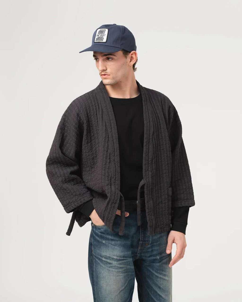Shogun kimono dutton jacquard - Asphalt