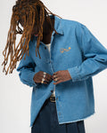 Oversized Worker Shirt – Straight Hem