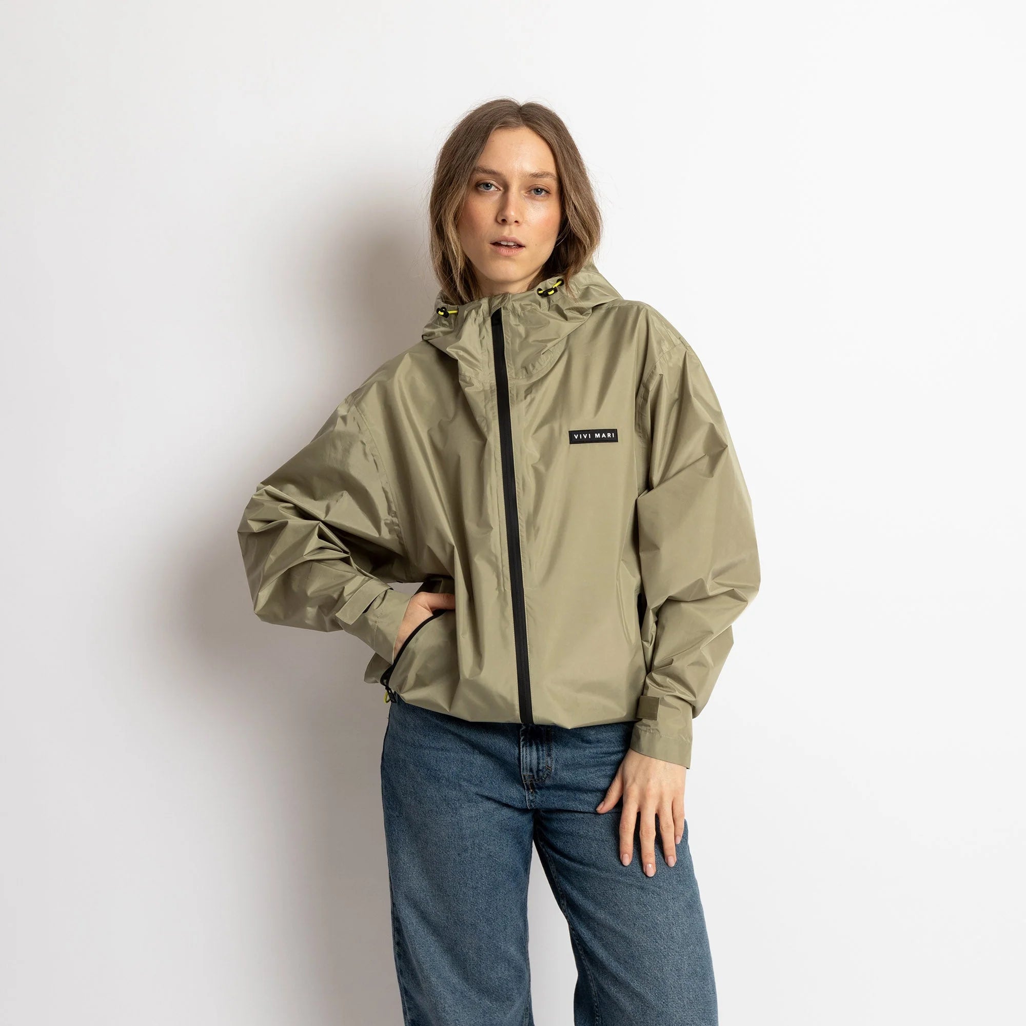 Rain Jacket - Pale Olive