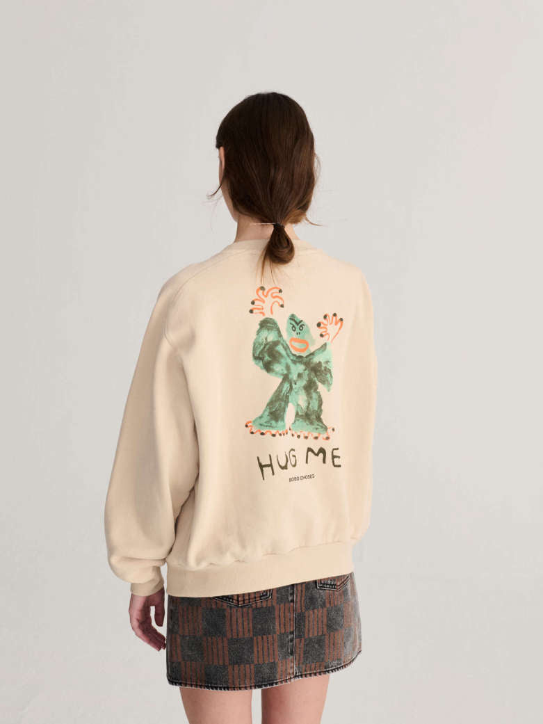 Hug me relaxed sweatshirt